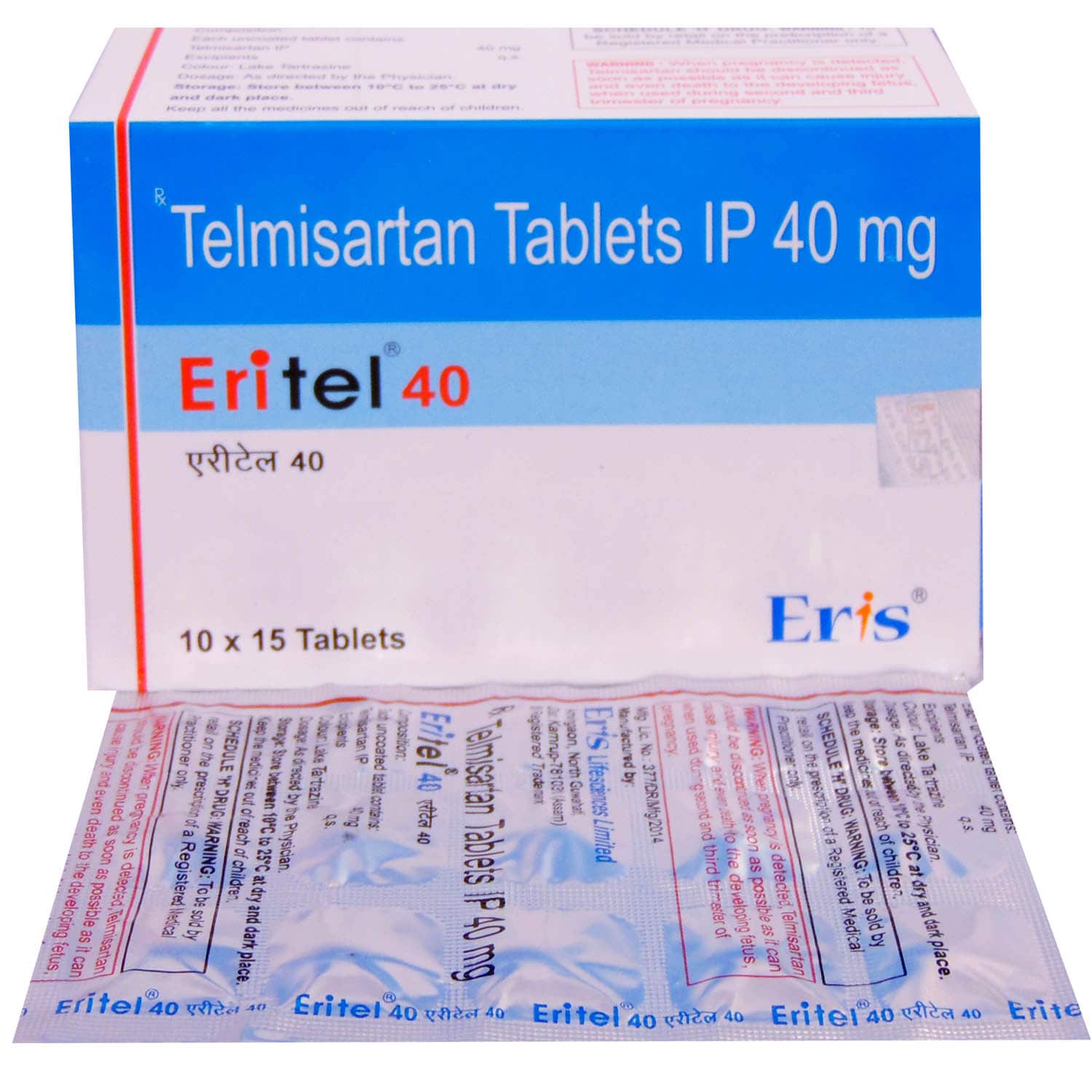 Eritel 40mg Tablet 15s
