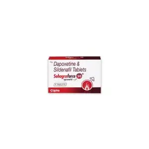 Suhagra Force 50mg/30mg Tablet 4s