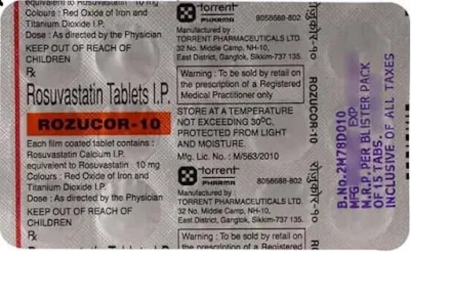 Rozucor 10mg Tablet 15s