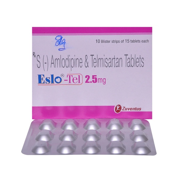 Eslo Tel 40mg/2.5mg Tablet 15s
