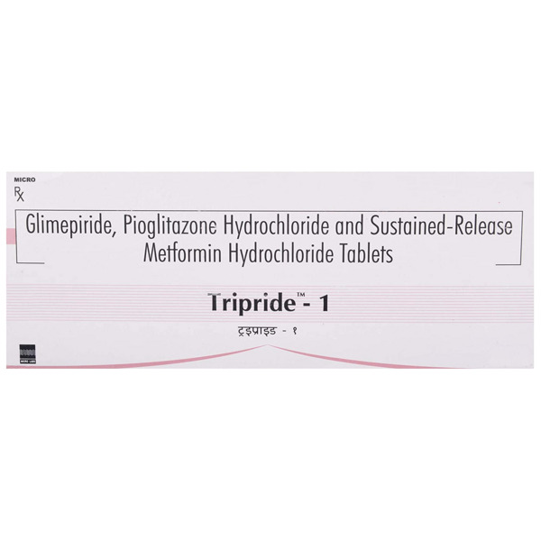 Tripride 1mg Tablet SR 15s