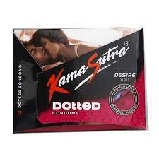 KAMASUTRA DOTTED CONDOM 3s