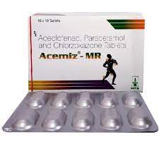 Acemiz MR 100mg/325mg/250mg Tablet 10s