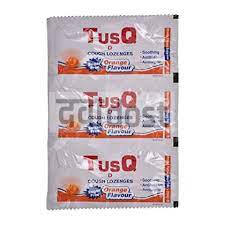 Tusq D 0.6mg/5mg Cough Lozenges Orange 6s