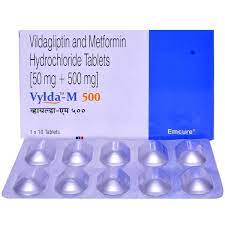 Vylda M 500mg/50mg Tablet 10s