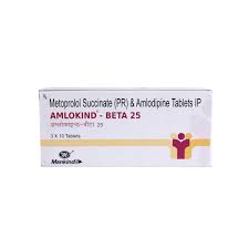 Amlokind Beta 5mg/25mg Tablet PR 10s