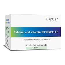 Calvirich Calcium 500 Tablet 10s