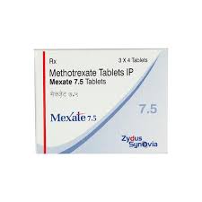 Mexate 7.5mg Tablet 4s