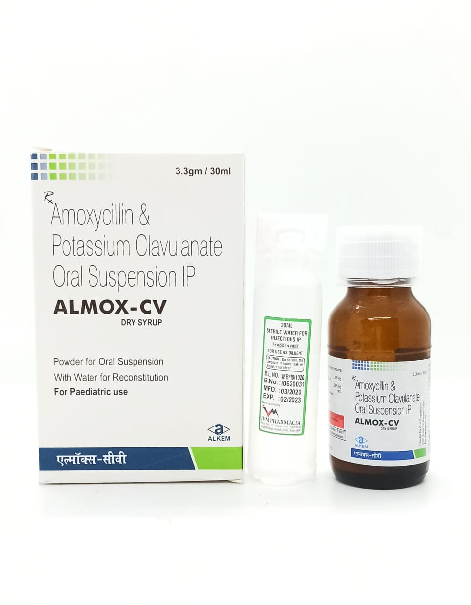 Almox CV 200mg/28.5mg Dry Syrup 30ml
