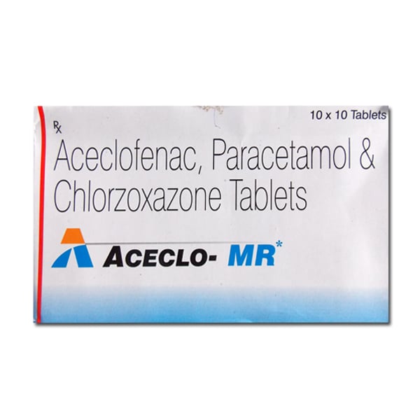 Aceclo MR 100mg/325mg/500mg Tablet 10s