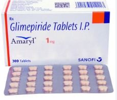 Amaryl 1mg Tablet 30s