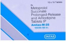 Amtas M 5mg/25mg Tablet PR 15s