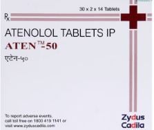 Aten 50mg Tablet 14s