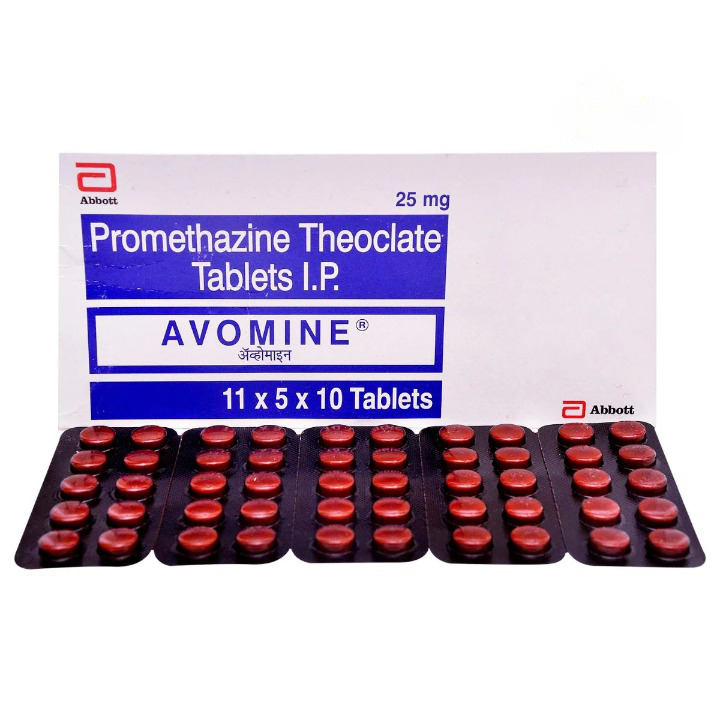 Avomine 25mg Tablet MD