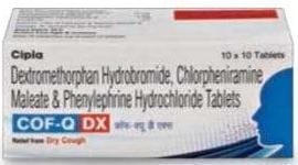 Cof Q DX 5mg/2mg/10mg Tablet 10s