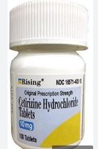 Cetirizine Hydrochloride 10mg Tablet 100s