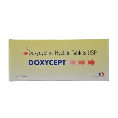Doxycept 100mg Tablet 8s