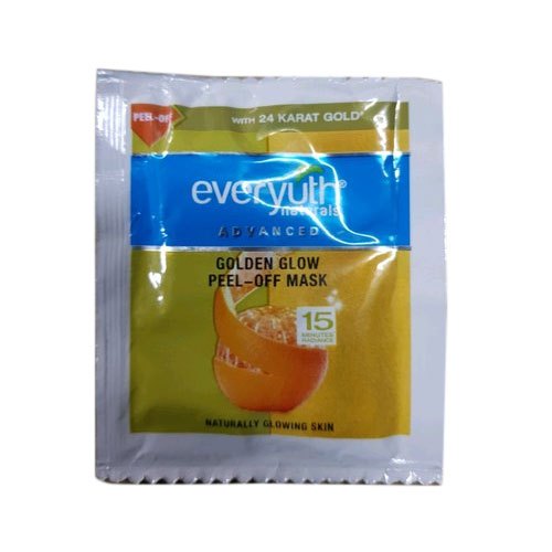 Everyuth Golden Glow Peel Off Mask Sachet 8gm