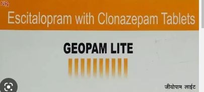 Geopam Lite 0.25mg/10mg Tablet 10s