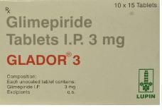 Glador 3mg Tablet 10s