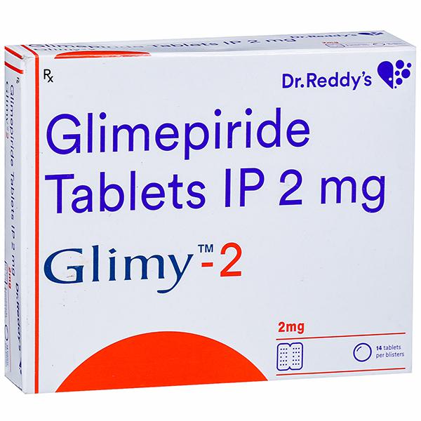 Glimy 2mg Tablet 14s