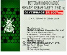 Glyciphage SR 500mg Tablet 10s