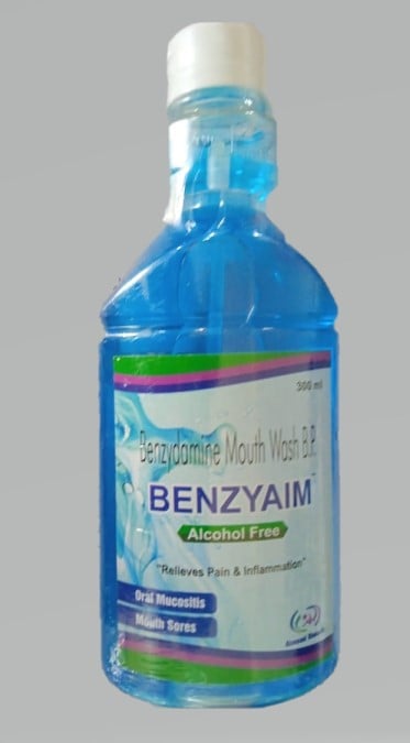 Benzyaim 0.15%w/v  Mouth wash 300ml