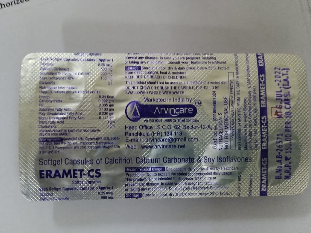 Eramet CS Capsule 10s