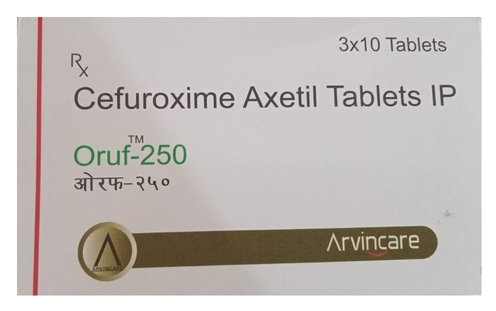 Oruf 250mg Tablet 10s