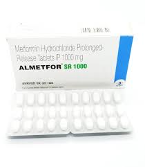 Almetfor 1000mg Tablet SR 15s