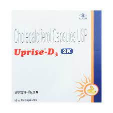 Uprise D3 2k Soft Gelatin Capsule 15s