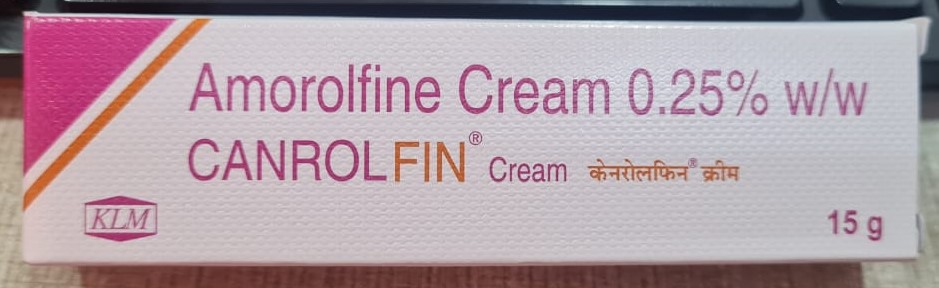 Canrolfin 0.25%w/w Cream 15gm