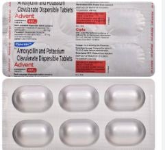 Advent 457mg Tablet DT 10s
