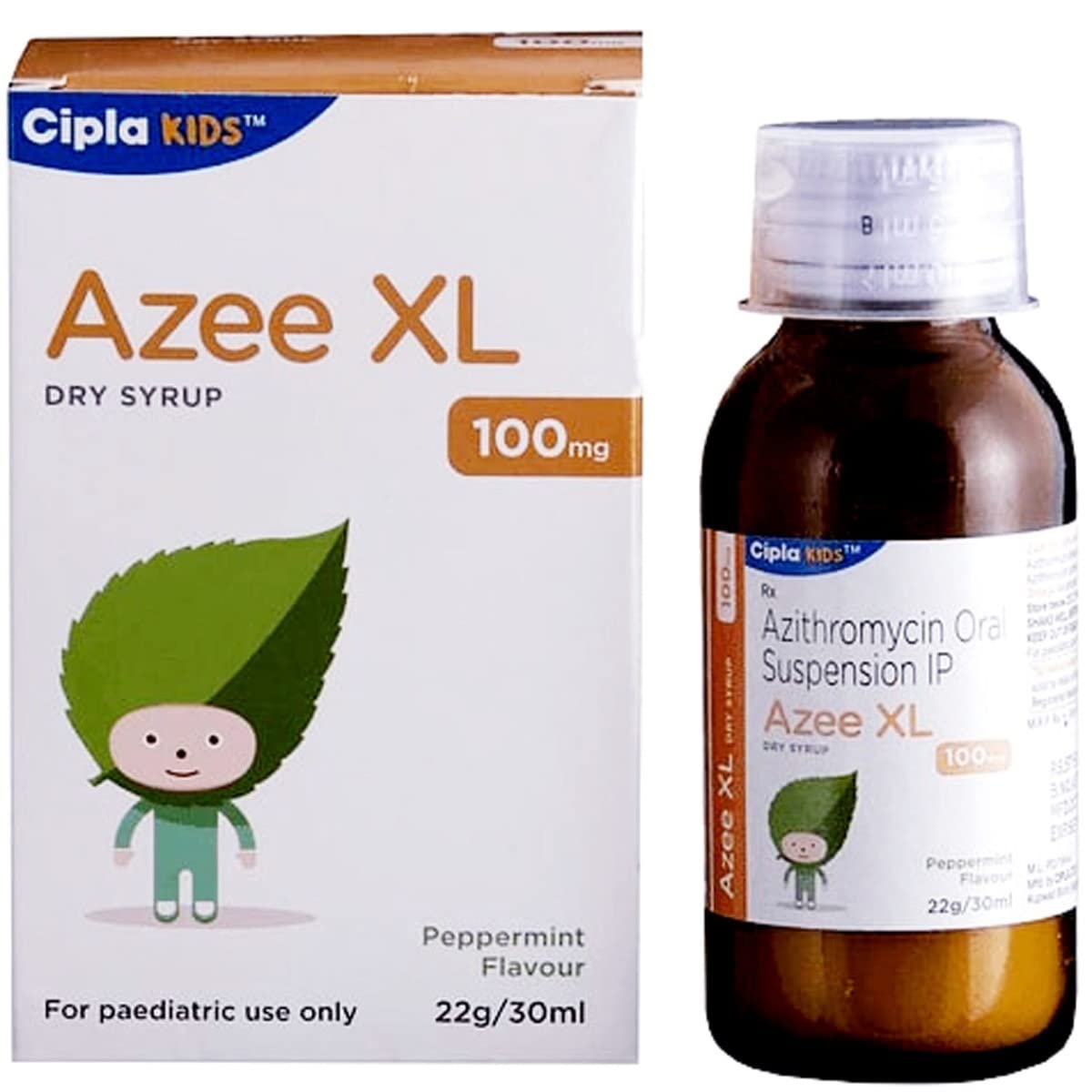 Azee XL 100mg Dry Syrup Peppermint 30ml