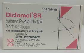 Diclomol 100mg Tablet SR 10s