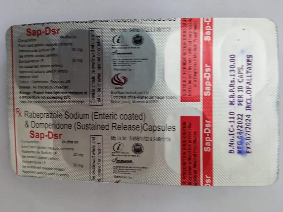 SAP DSR CAPSULE 10s