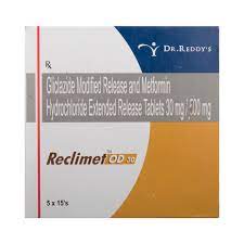 Reclimet OD 30mg/500mg Tablet ER 15s