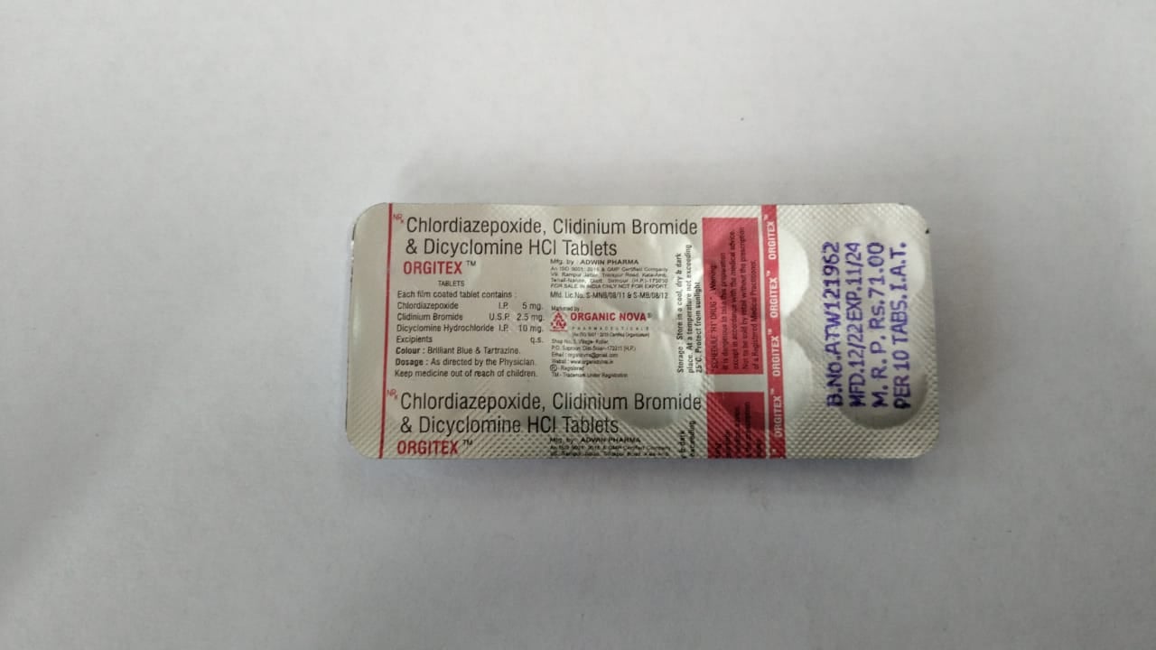 Orgitex Tablet 10s