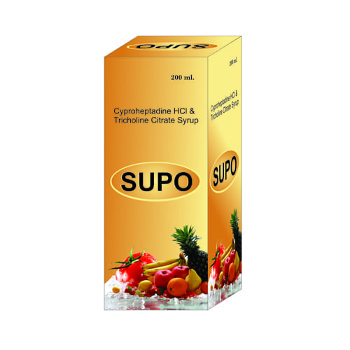 Supo 2mg/275mg Syrup 200ml