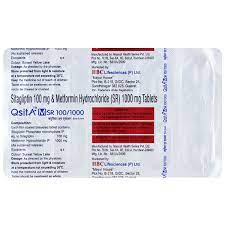 Qsita M 100mg/500mg Tablet SR 10s