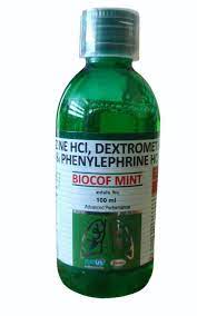 Biocof Mint Syrup 100ml