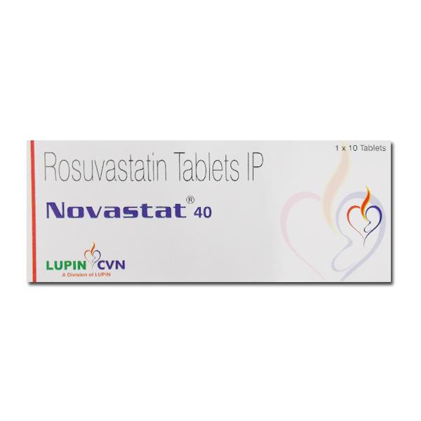 Novastat 40mg Tablet 10s