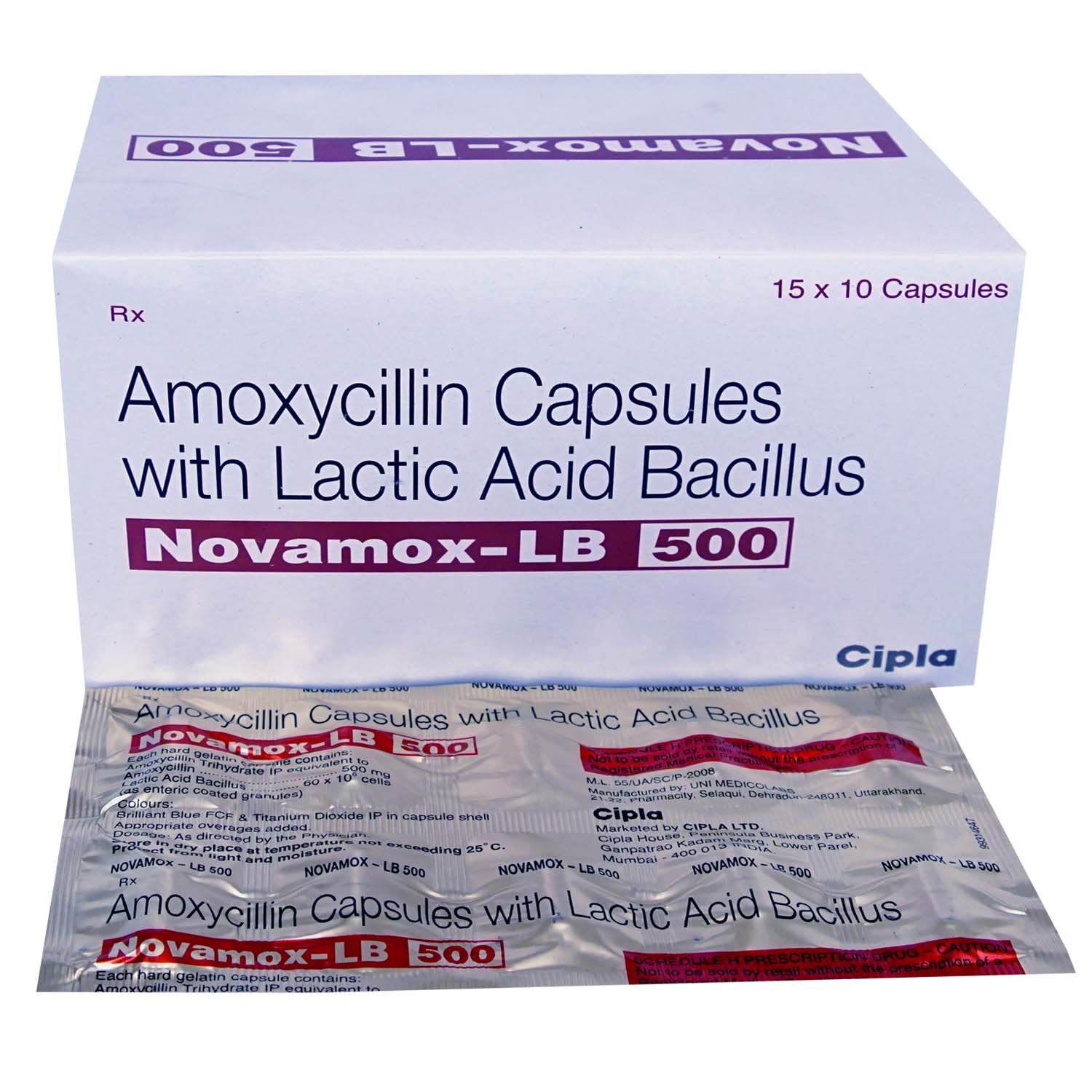 Novamox-LB 500 Capsule