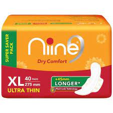 Nine Dry Comfort Pads 28s
