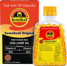 Seven Seas Original Cod Liver Oil Capsule 500s
