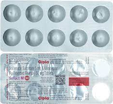 Soliact M 50mg/5mg Tablet 10s