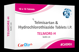 Telmore H 80mg/12.5mg Tablet 10s
