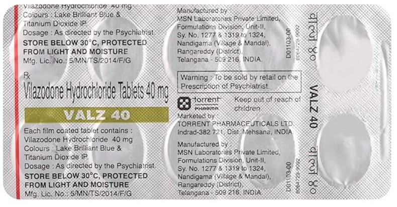 Valz 40mg Tablet 10s