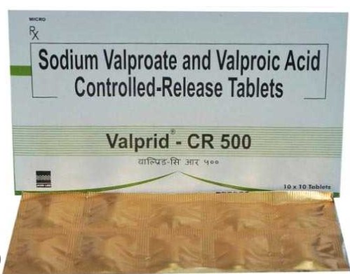 Valprid CR 500 Tablet