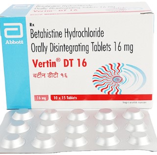 Vertin 16mg Tablet DT 15s